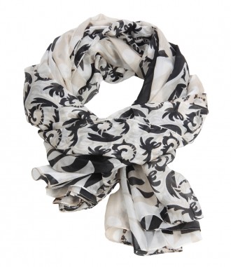 Tuch - Mustermix, creme