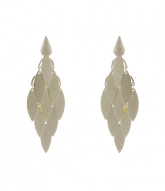 Ohrring - metallic, gold