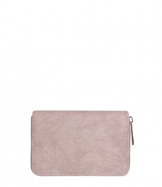 Geldbörse - einfarbig, alt rosa