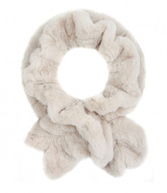 Damen Schal - Teddy, plüsch, sand