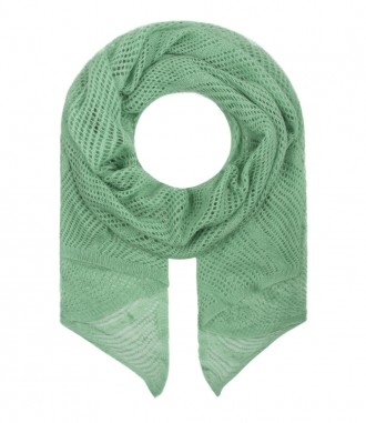 Damen Winterschal - einfarbig, jade
