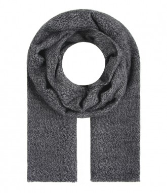 Damen Winterschal - meliert, dunkelgrau