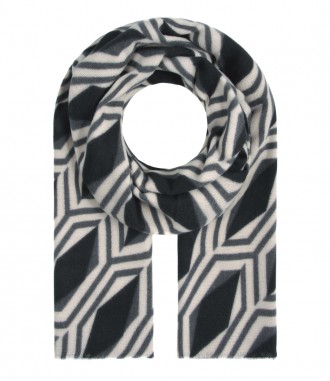 Damen Winterschal, grau