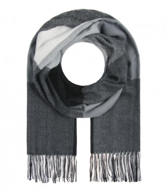 Damen Winterschal, schwarz