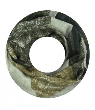 Damen Loop Schal, grün