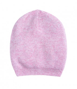 Basic Beanie Mütze - Feinstrick, flieder