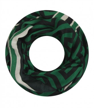 Damen Loop Schal, grün