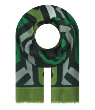 Damen Halstuch, grün