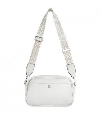 Damen Crossbody Bag, weiß