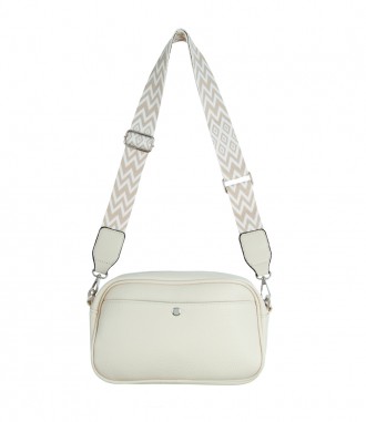 Damen Crossbody Bag, creme