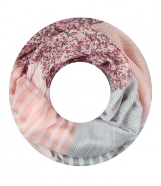 Damen Loop Schal, rosa