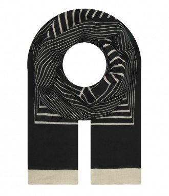 Damen Halstuch, schwarz