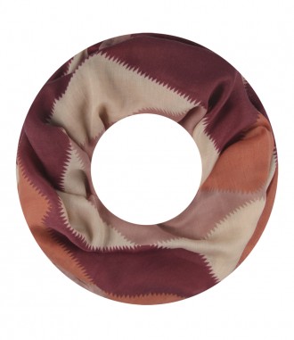 Damen Loop Schal, alt rosa