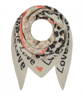 Schal, beige