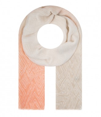 Damen Halstuch, schmal, orange
