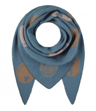 Damen Winterschal, blau