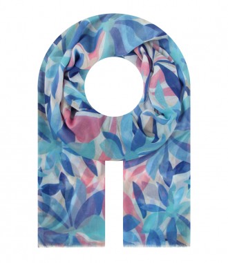 Damen Halstuch, blau