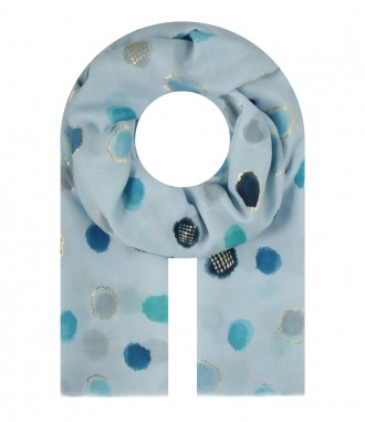 Damen Halstuch, blau
