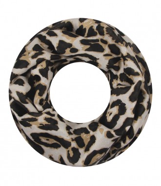 Damen Loop Schal, gelb