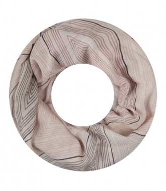 Damen Loop Schal, rosa