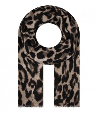Damen Halstuch, schmal, beige