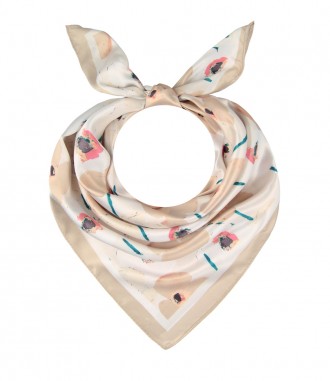 Damen Nickituch, beige