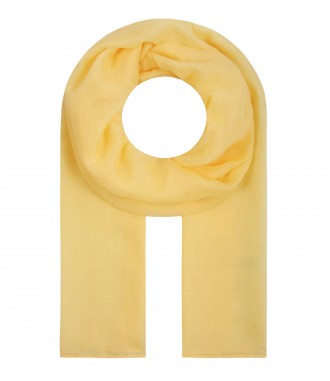 Schal, gelb