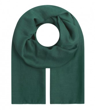 Damen Halstuch, XL - einfarbig, pinie