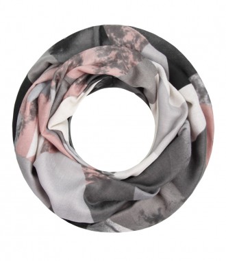 Schal, grau