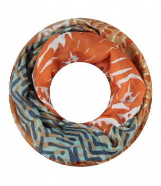 Schal, orange