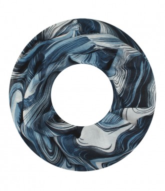 Schal, blau