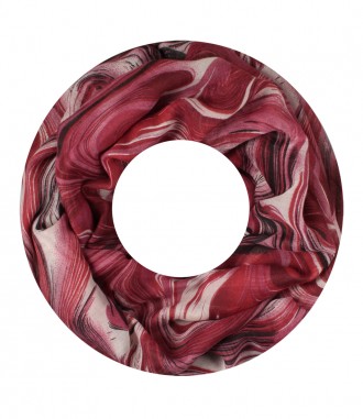 Schal, rot