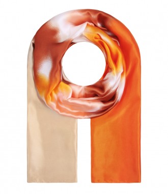 Schal, orange