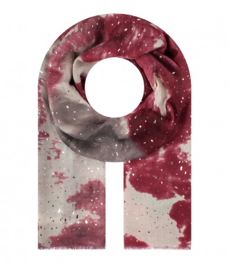 Schal, rot