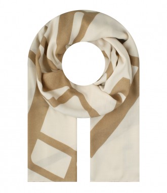 Schal, beige