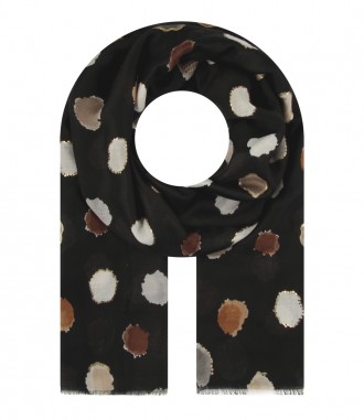 Schal, schwarz
