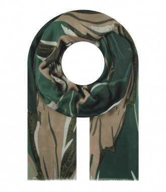 Schal, grün