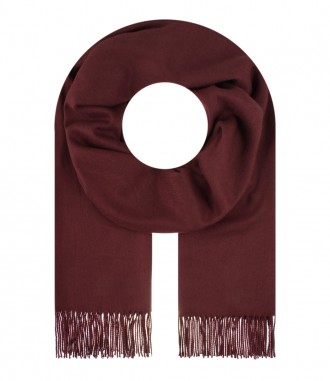 Schal, weinrot