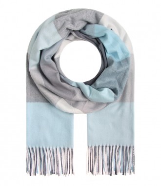 Schal, hellblau