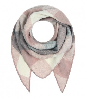 Schal, rosa