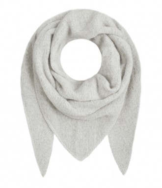 Schal, hellgrau
