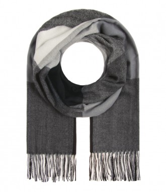 Schal, schwarz