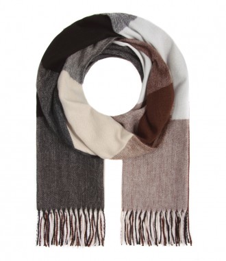 Schal, braun