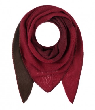 Schal, rot