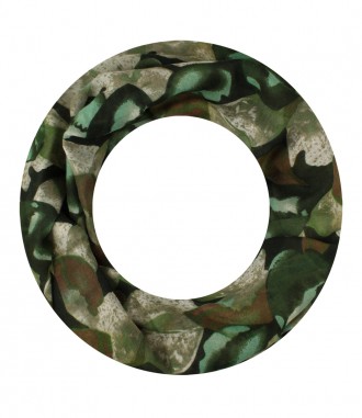 Loop Schal, schmal, grün