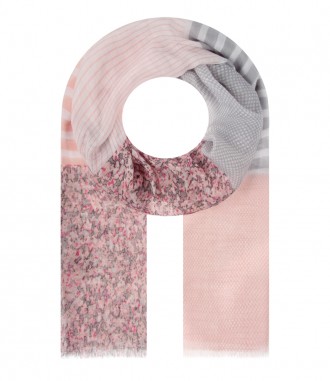 Schal, rosa