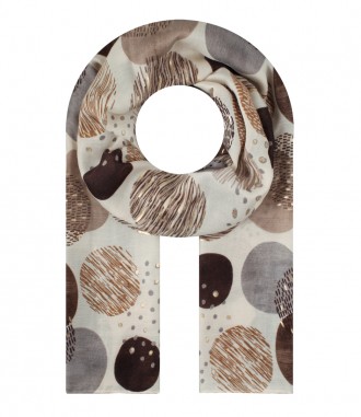 Damen Halstuch, schmal, beige