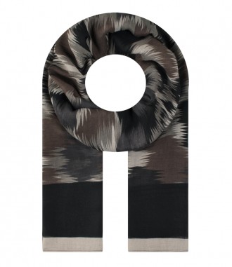 Damen Halstuch, schmal, schwarz