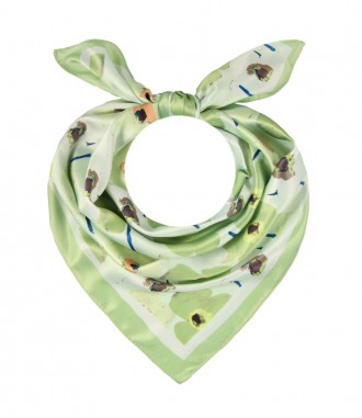 Schal, grün