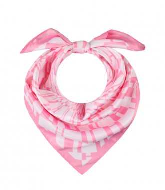 Schal, rosa